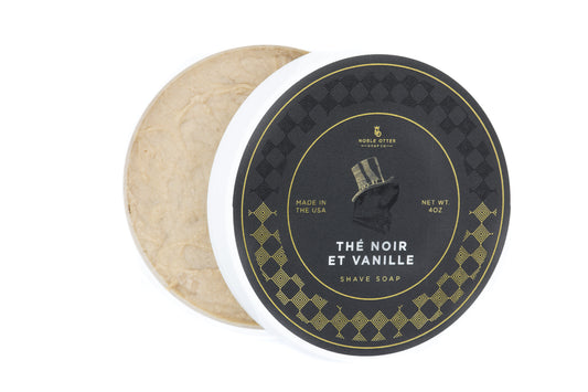 Thé Noir et Vanille Shave Soap